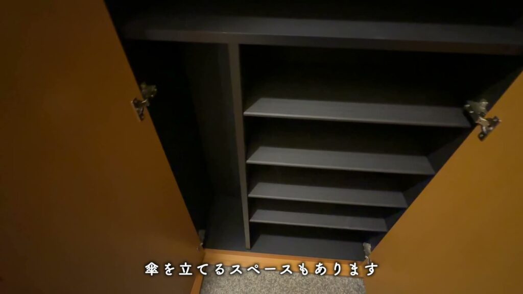 ヴィーブル石田 2LDKの傘置き場