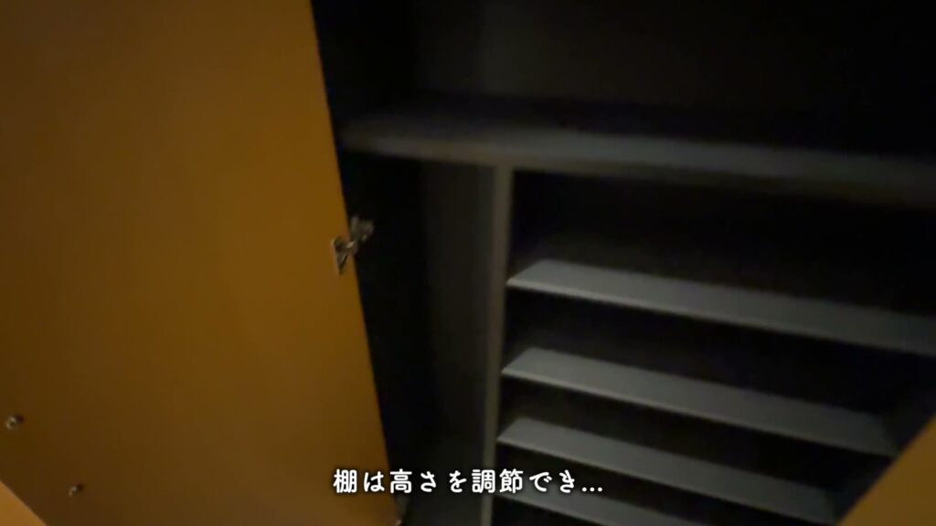 ヴィーブル石田 2LDKの靴箱の棚