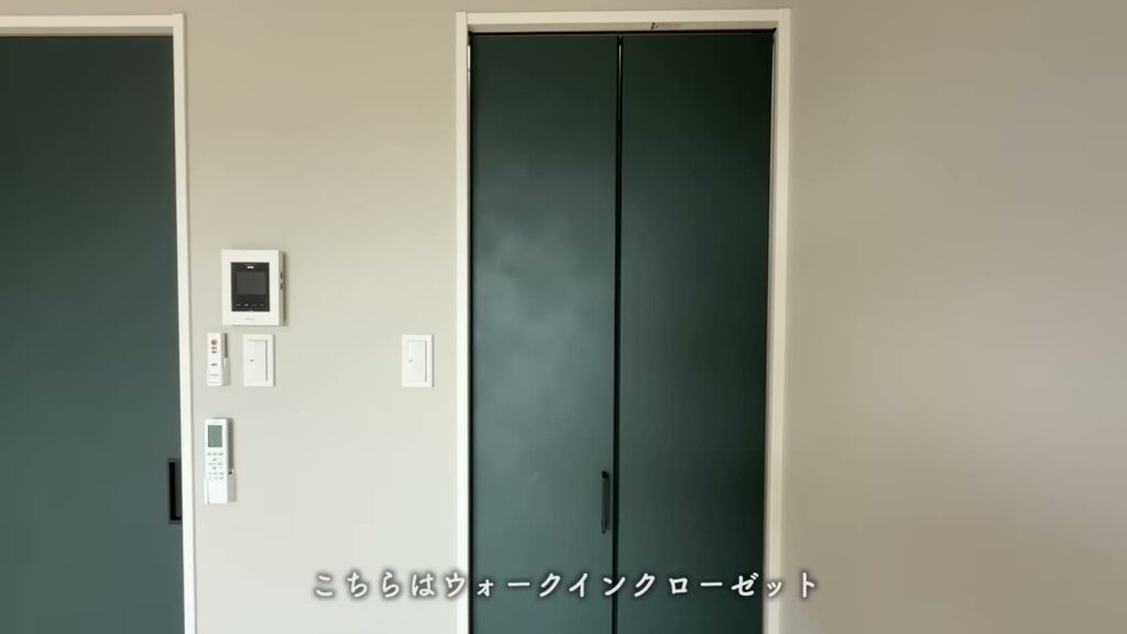 Kalmia/カルミア 1K＋WICのクローゼットの扉