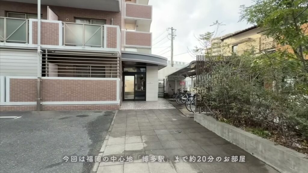 RJR大橋東 1Kのエントランス