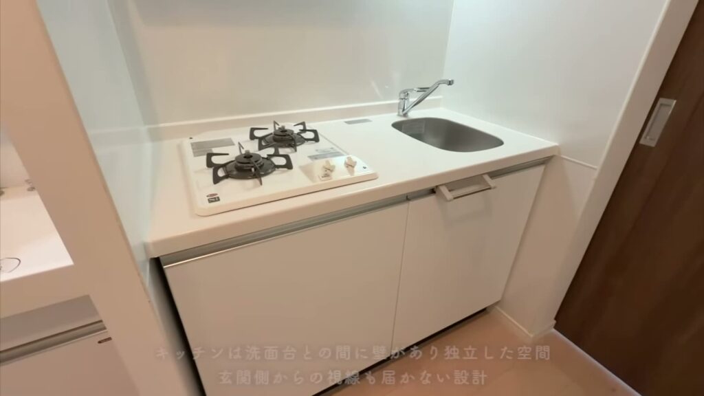 RJR大橋東 1Kのキッチン