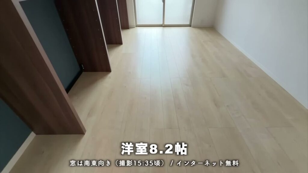 RJR大橋東 1Kの洋室