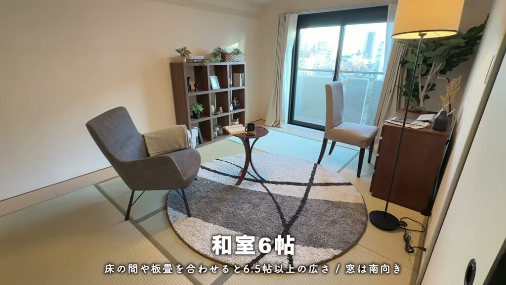 神宮東パークハイツ 3LDKの和室