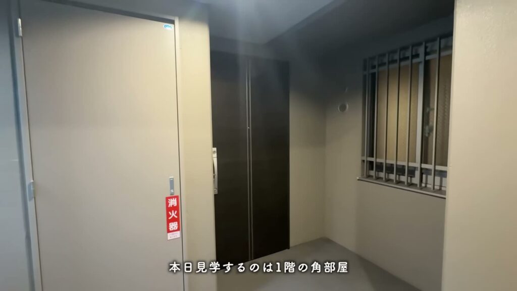 RJRプレシア別府駅前 4LDKの玄関前