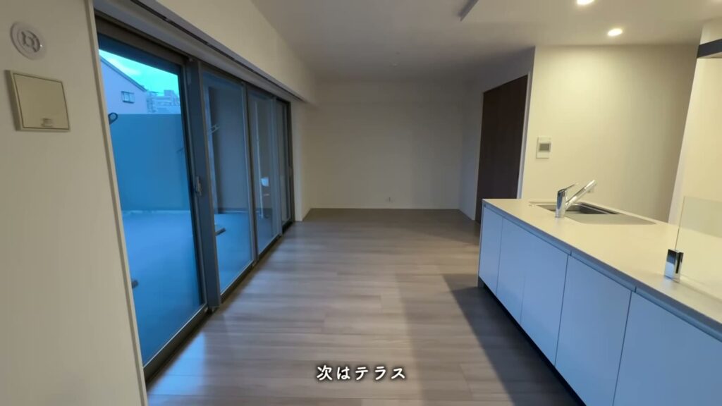 RJRプレシア別府駅前 4LDKのLD全体
