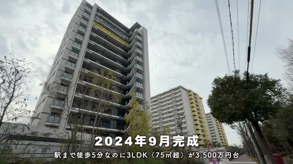 レ・ジェイド南港 3LDKの外観