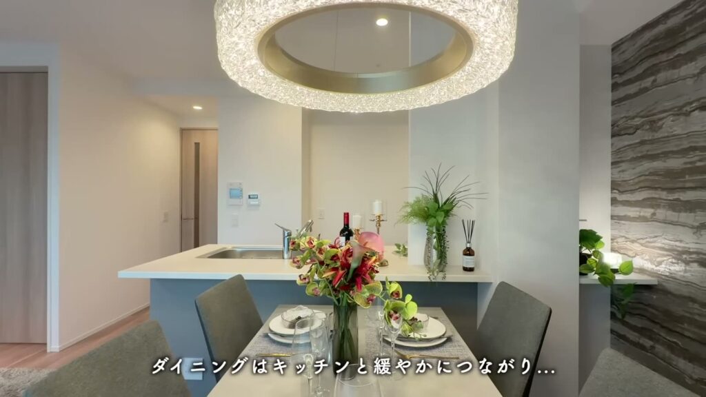 レ・ジェイド南港 3LDKのダイニング