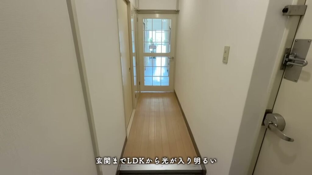 尾上団地 2LDKの廊下