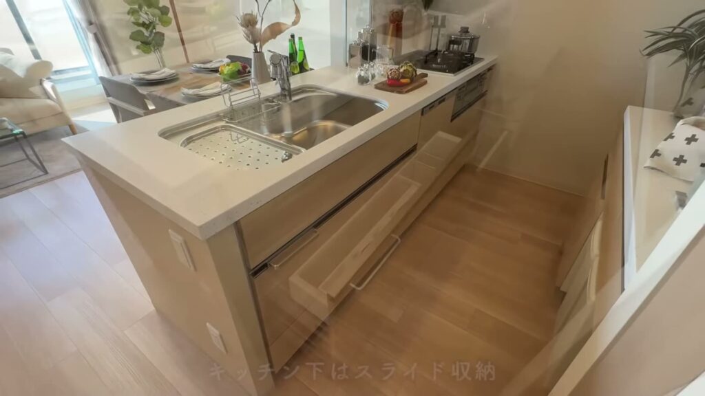 クリーンリバーフィネス元町プレセア 3LDKの対面キッチン