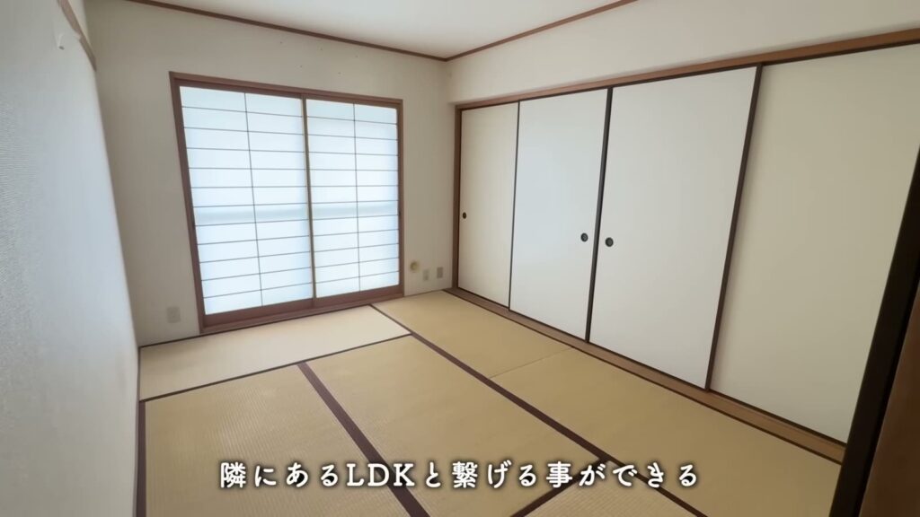 鈴が峰第六 3LDKのふすま