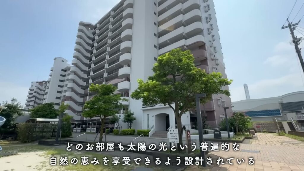 アーバンラフレ小幡 3LDKの南向きの住棟