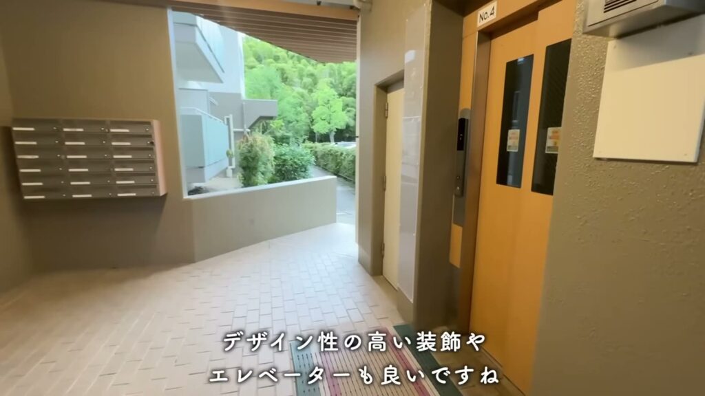 洛西竹の里 3LDKのエレベーター