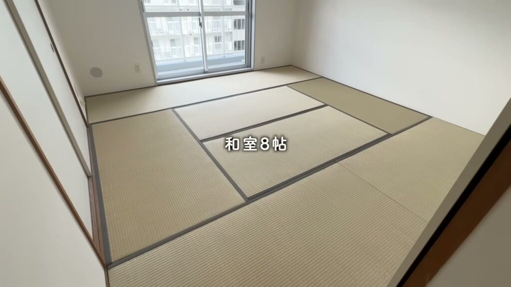 洛西竹の里 3LDKの和室8帖