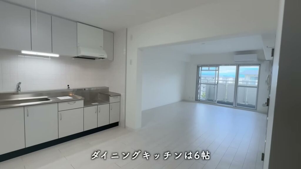 洛西竹の里 3LDKのダイニングキッチン