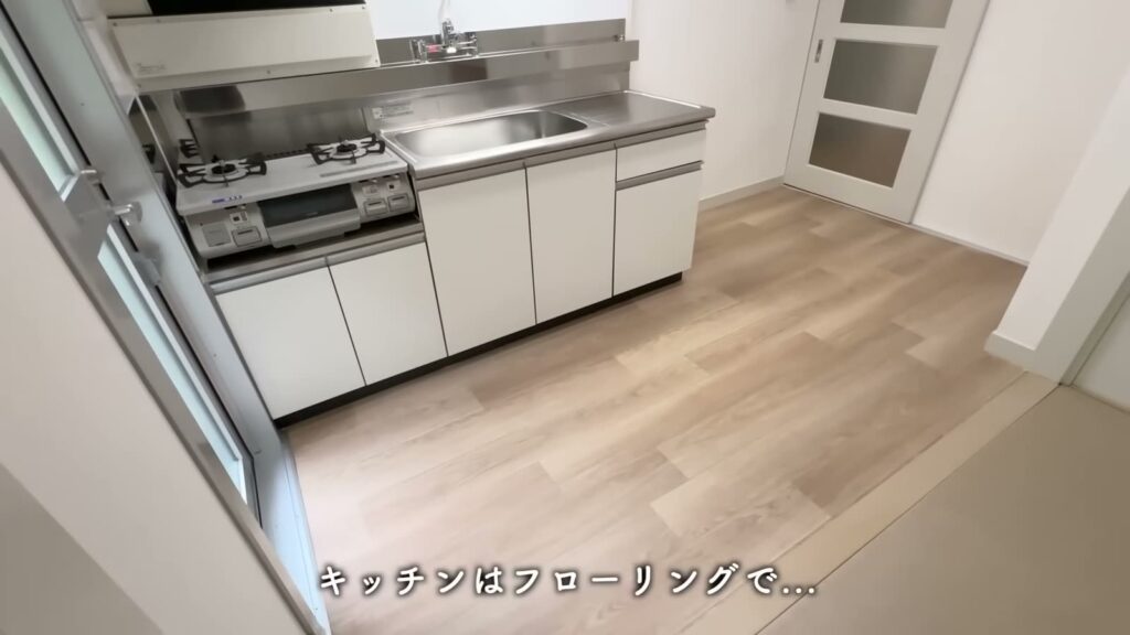 平城第2団地 2DKのキッチン