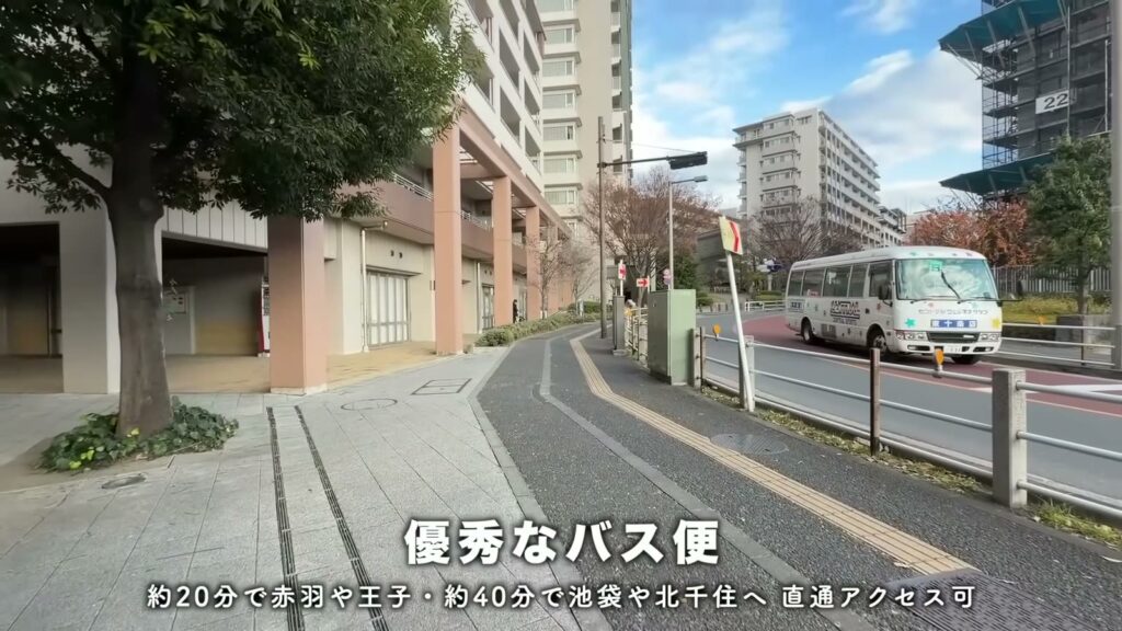 ハートアイランド新田四番街 3LDKのバス便