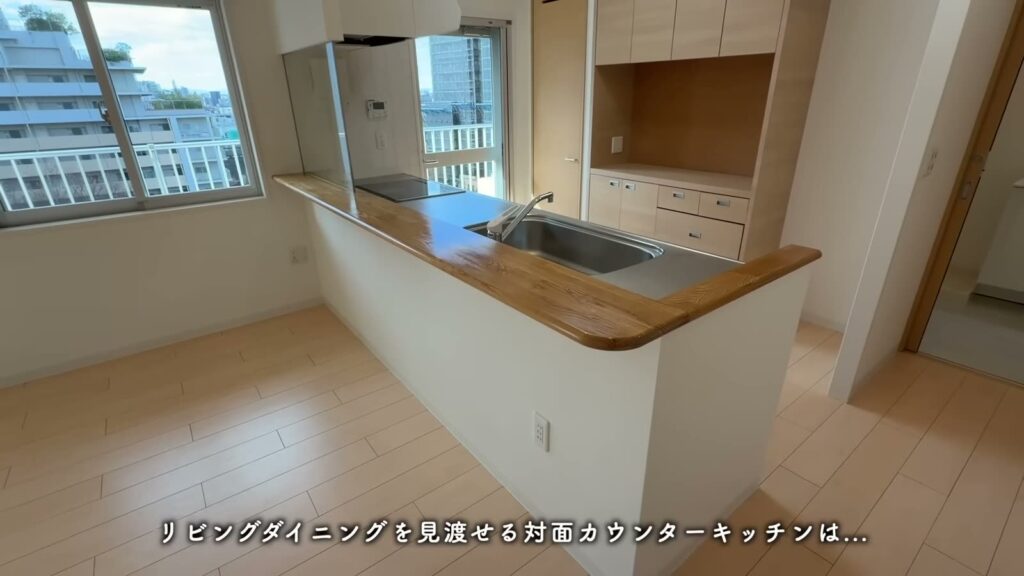 ハートアイランド新田四番街 3LDKの対面キッチン