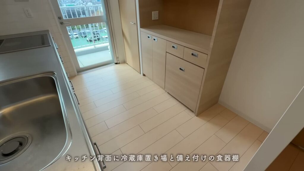 ハートアイランド新田四番街 3LDKの背面収納