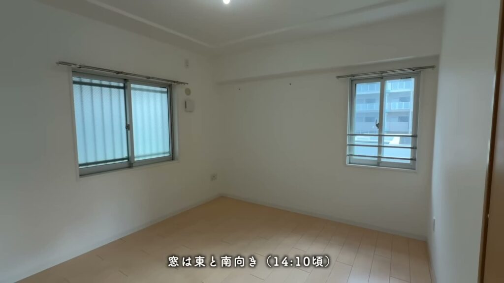 ハートアイランド新田四番街 3LDKの窓