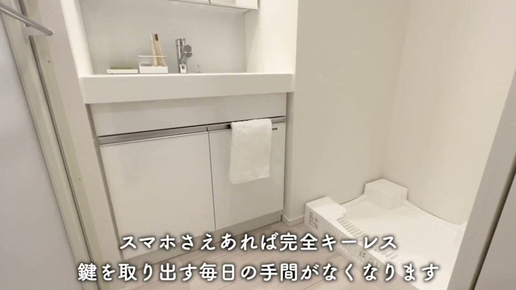 RJRプレシア江坂駅前 1Kの洗面所