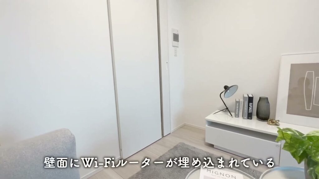 RJRプレシア江坂駅前 1KのWi-Fiルーター