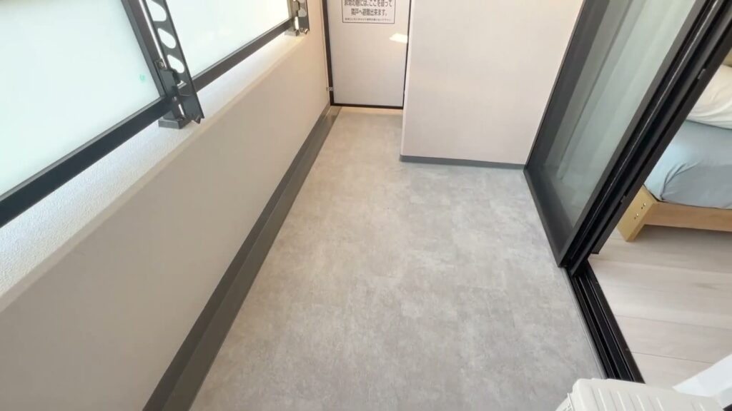 RJRプレシア江坂駅前 1Kのバルコニー