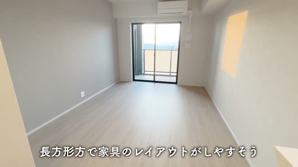 RJRプレシア江坂駅前 1Kの居室11.2帖