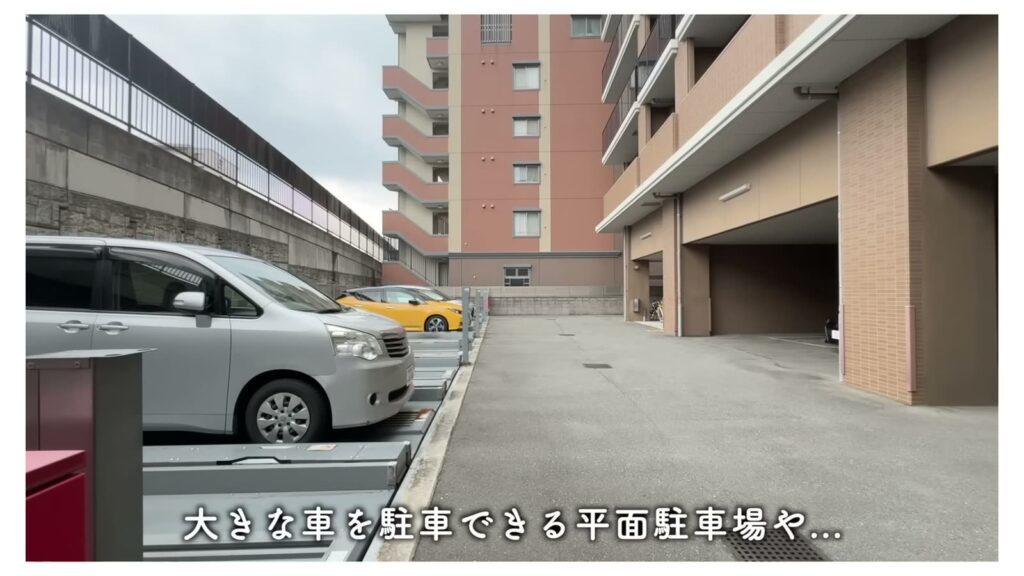 RJRプレシア千早駅前 1LDKの平面駐車場