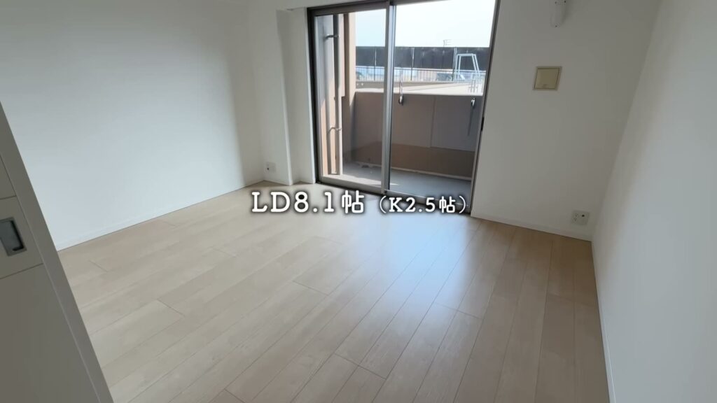 RJRプレシア千早駅前 1LDKのLD8.1帖