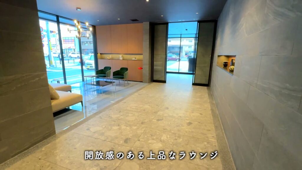 RJRプレシア高砂 2SLDKのラウンジの奥