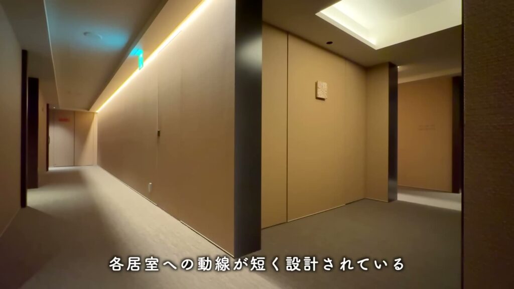 RJRプレシア六本松 2LDKの内廊下