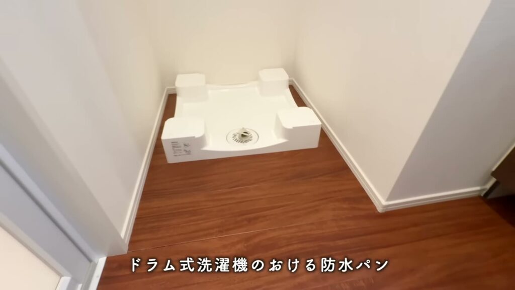 RJRプレシア六本松 2LDKの洗濯機置き場