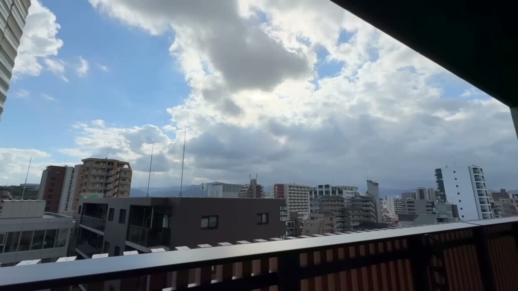 RJRプレシア六本松 2LDKの眺め