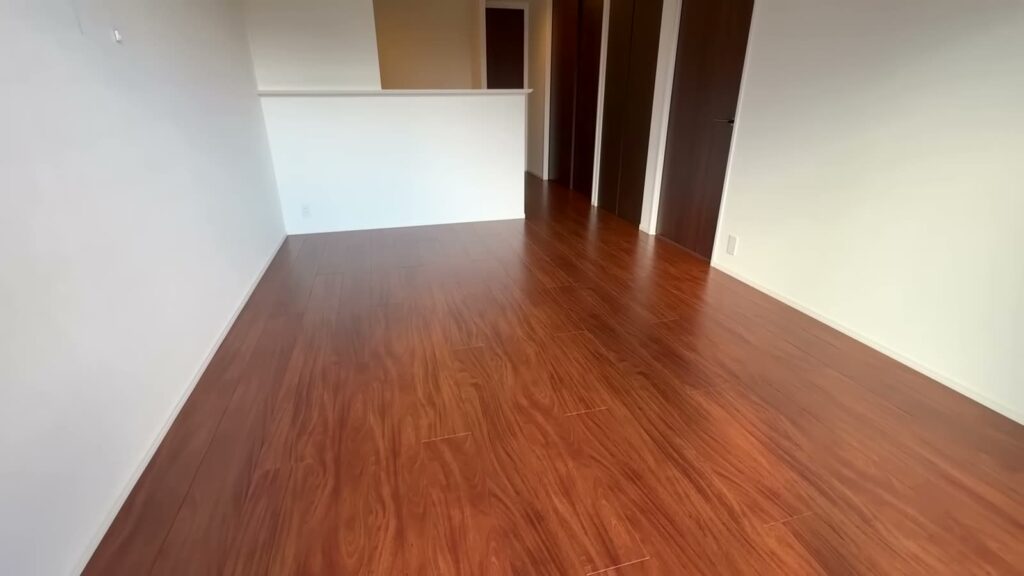 RJRプレシア六本松 2LDKのLDKを見渡す