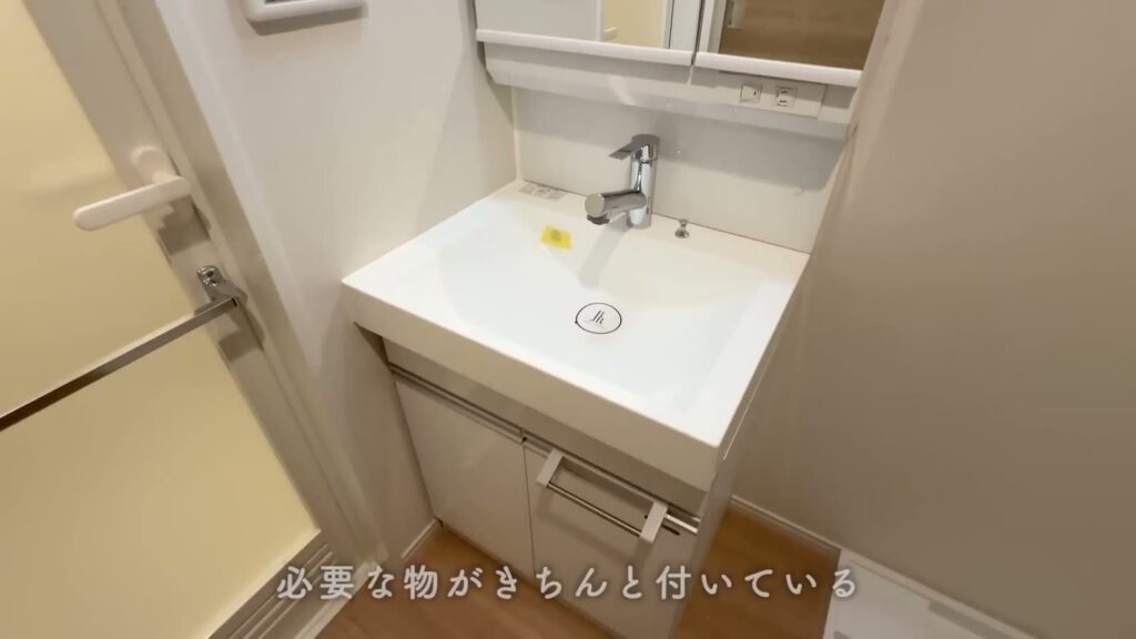 福岡市南区大橋 1LDKの洗面台