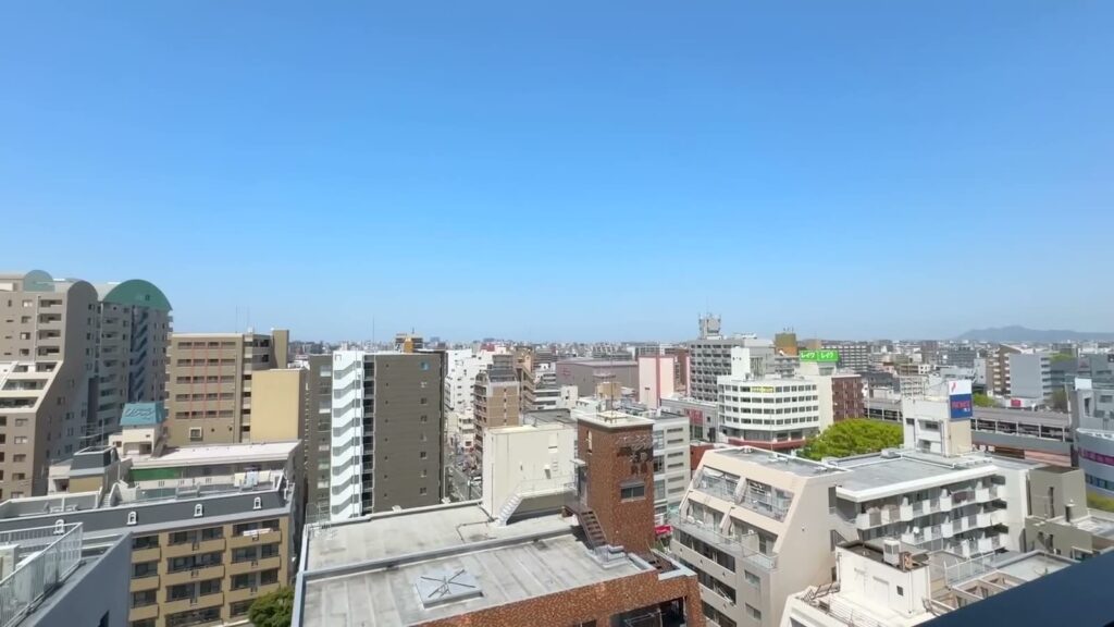 福岡市南区大橋 1LDKの眺望