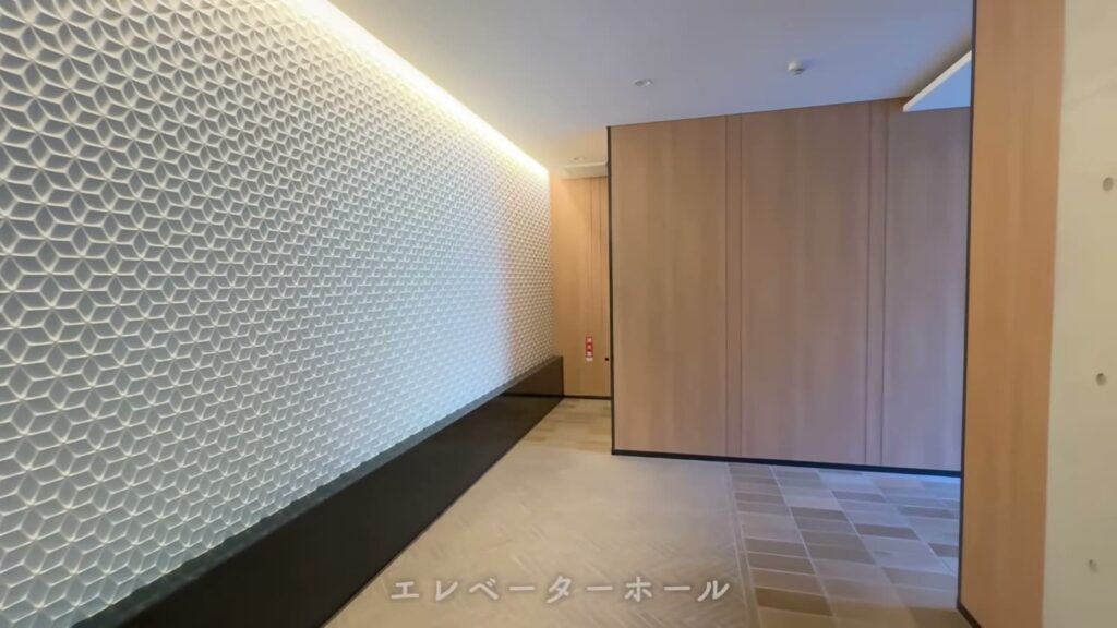 RJRプレシア西公園ベイサイド 1LDKのエレベーターホール