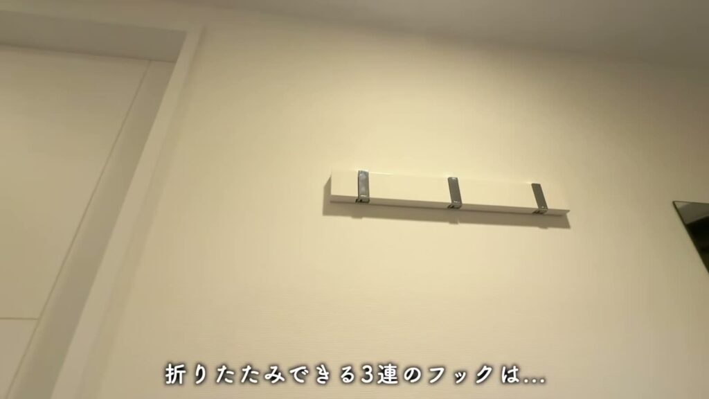 RJRプレシア西公園ベイサイド 1LDKの壁のフック