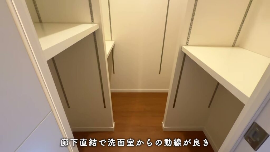 RJRプレシア西公園ベイサイド 1LDKのクローゼットの入口