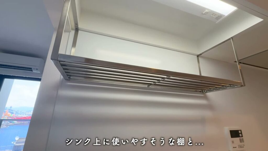 RJRプレシア西公園ベイサイド 1LDKの吊り戸棚