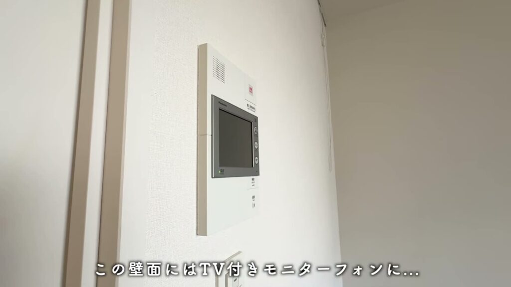 RJRプレシア西公園ベイサイド 1LDKのモニターフォン