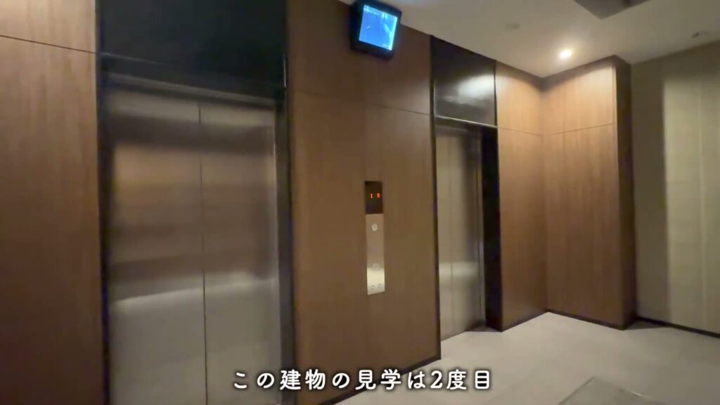 RJRプレシア博多駅前 1Kのエレベーターホール