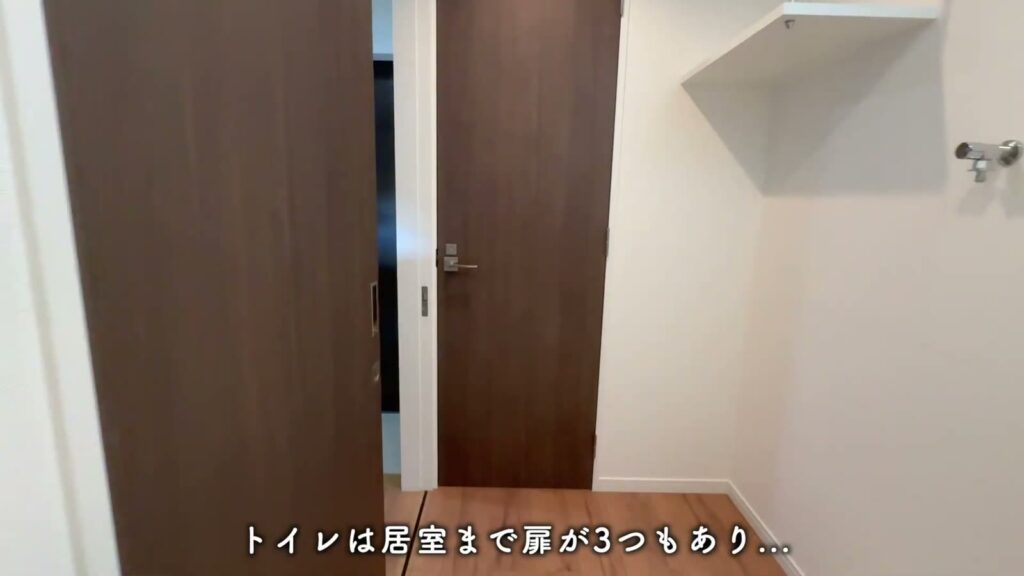 RJRプレシア博多駅前 1Kのトイレ前