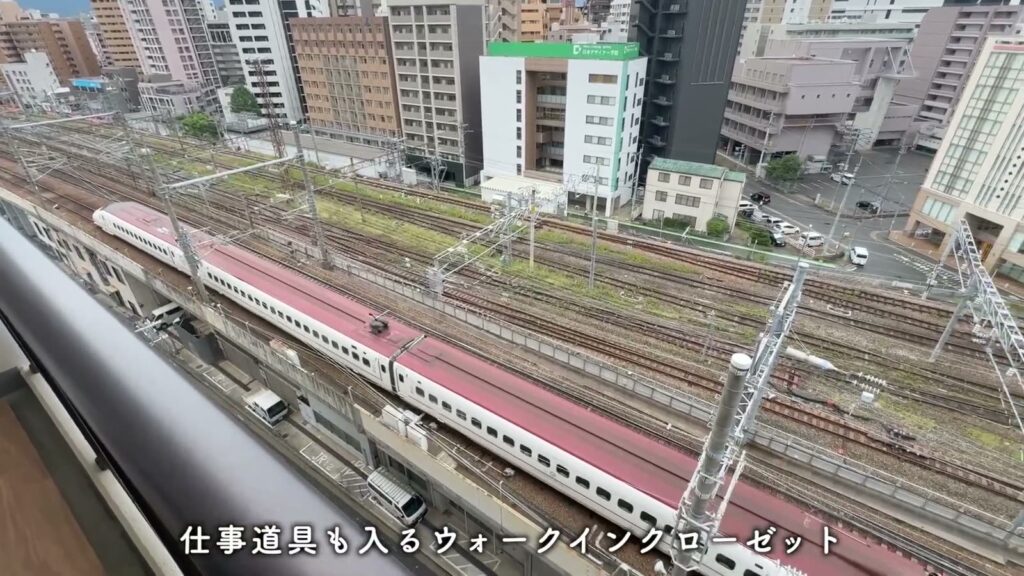 RJRプレシア博多駅前 1Kの新幹線