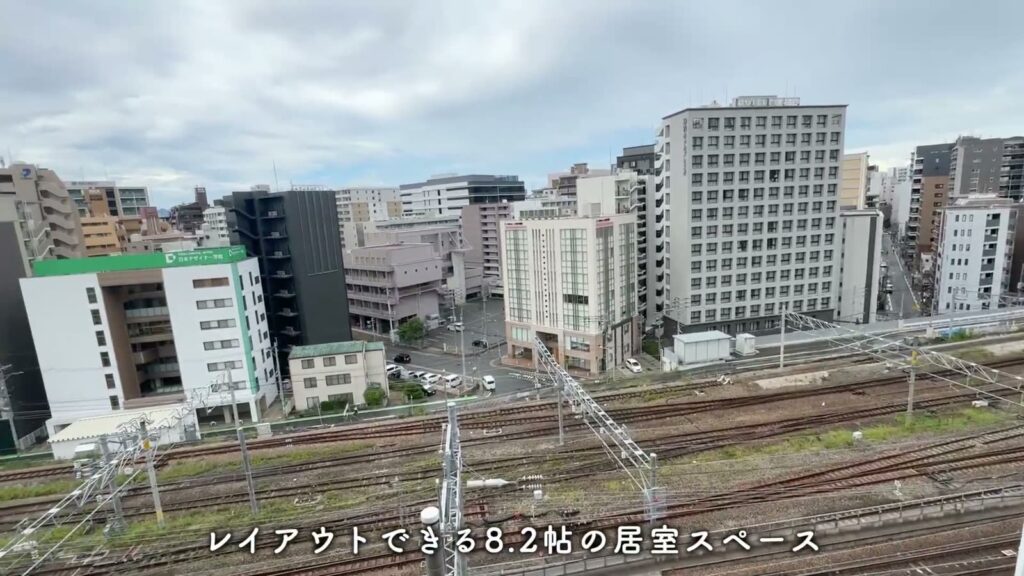 RJRプレシア博多駅前 1Kの街並み