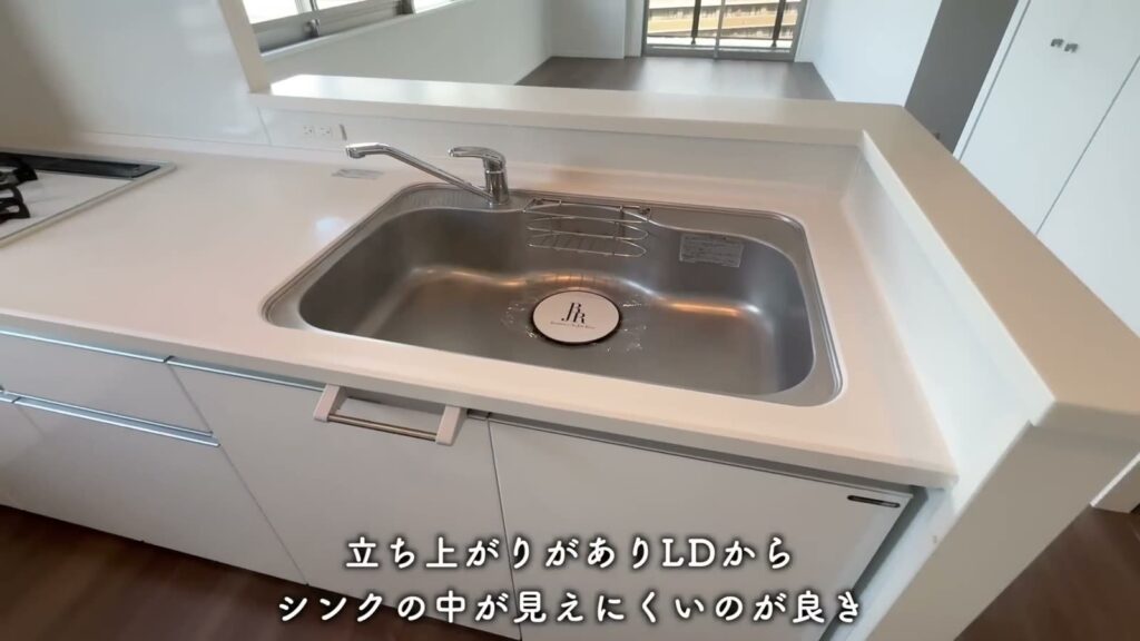 RJRプレシア千早 3LDKのシンク