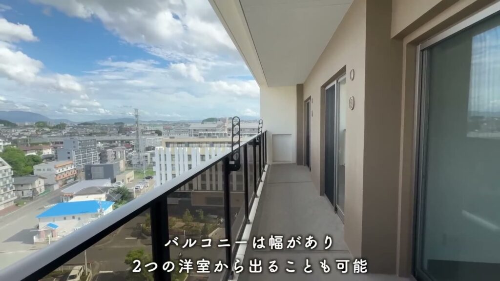 RJRプレシア千早 3LDKの眺め