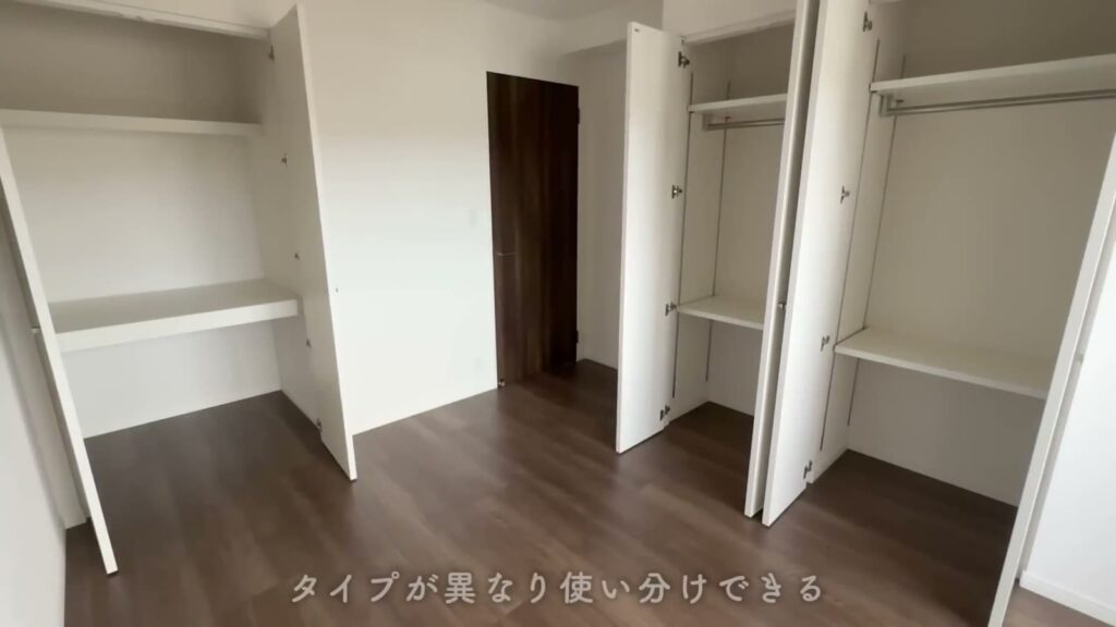 RJRプレシア千早 3LDKのクローゼット