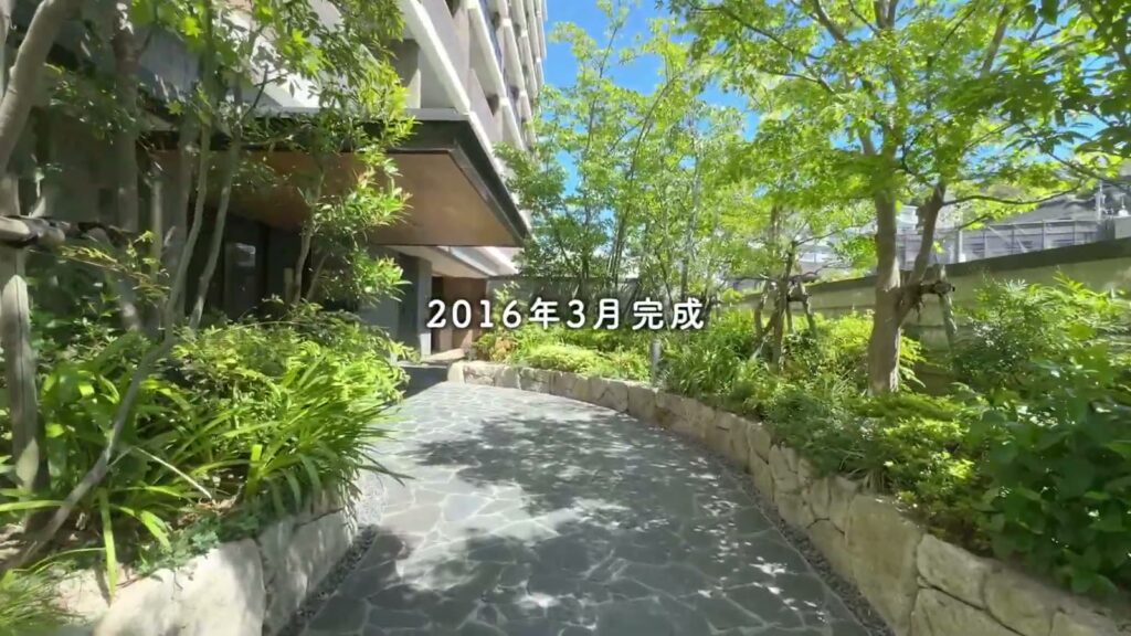 RJRプレシア千早 2LDKのアプローチ
