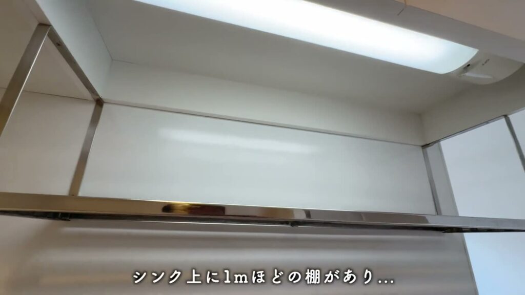 RJRプレシア千早 2LDKの吊り棚